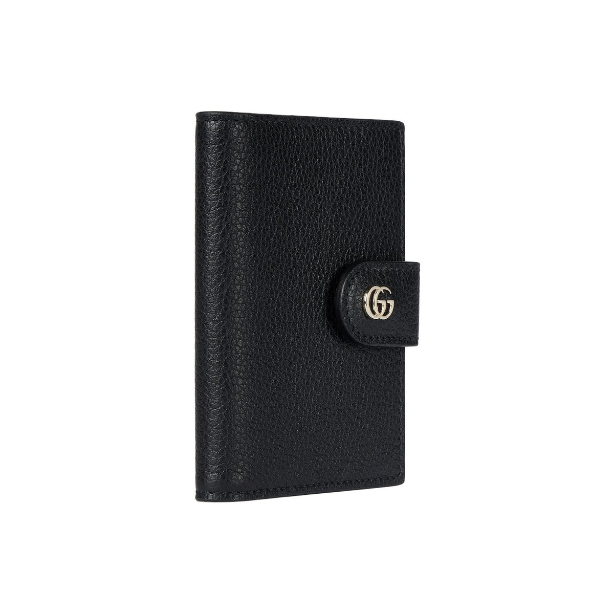 GUCCI GG Marmont Women's Black Cowhide Leather Card Holder | 855484