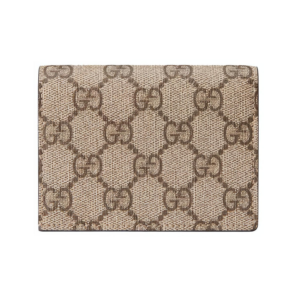GUCCI GG Marmont Women's Ebony & Pink Canvas & Leather Bifold Wallet | 658610