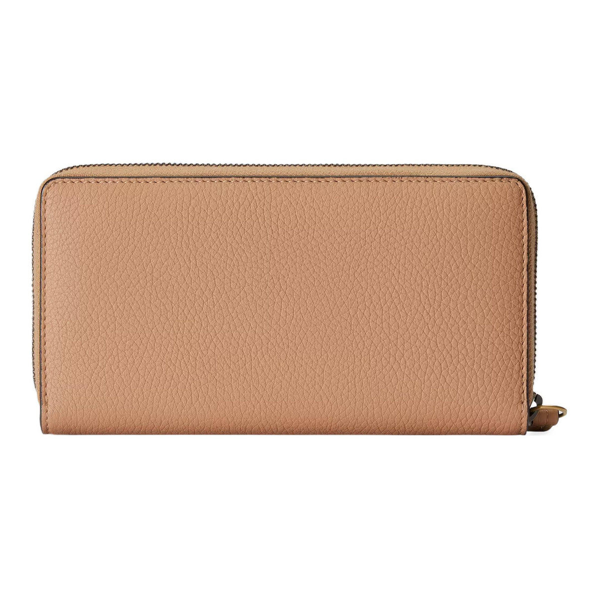 GUCCI Women's Beige Leather Wallet with Python Trim & Interlocking G | 750458