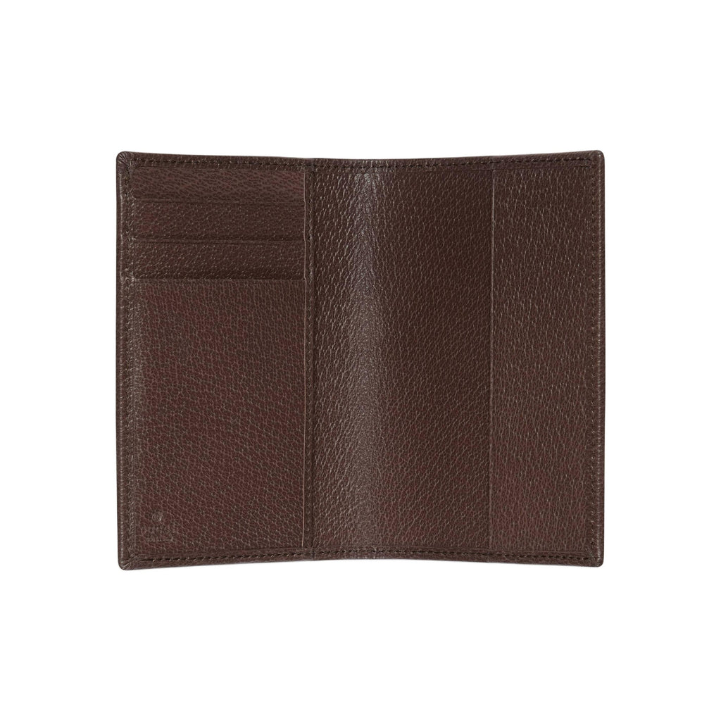 GUCCI Ophidia Unisex Beige & Brown Canvas Passport Holder | 838470