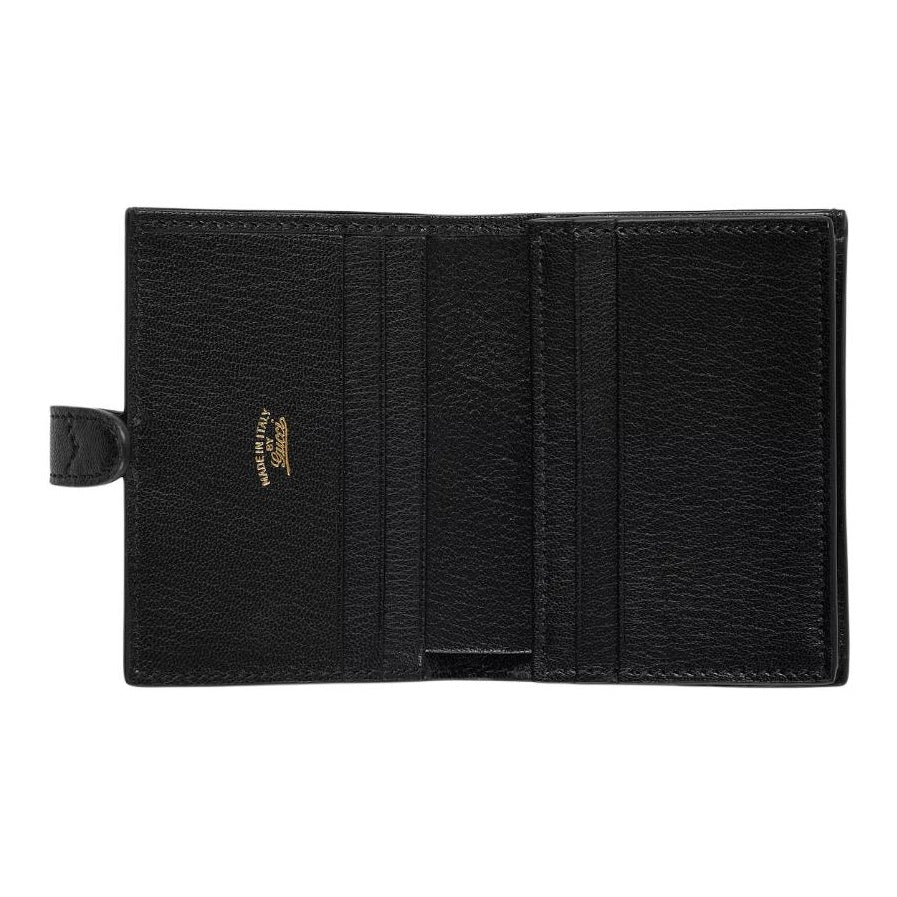 GUCCI Jackie Women's Medium Black Leather Wallet | 867166