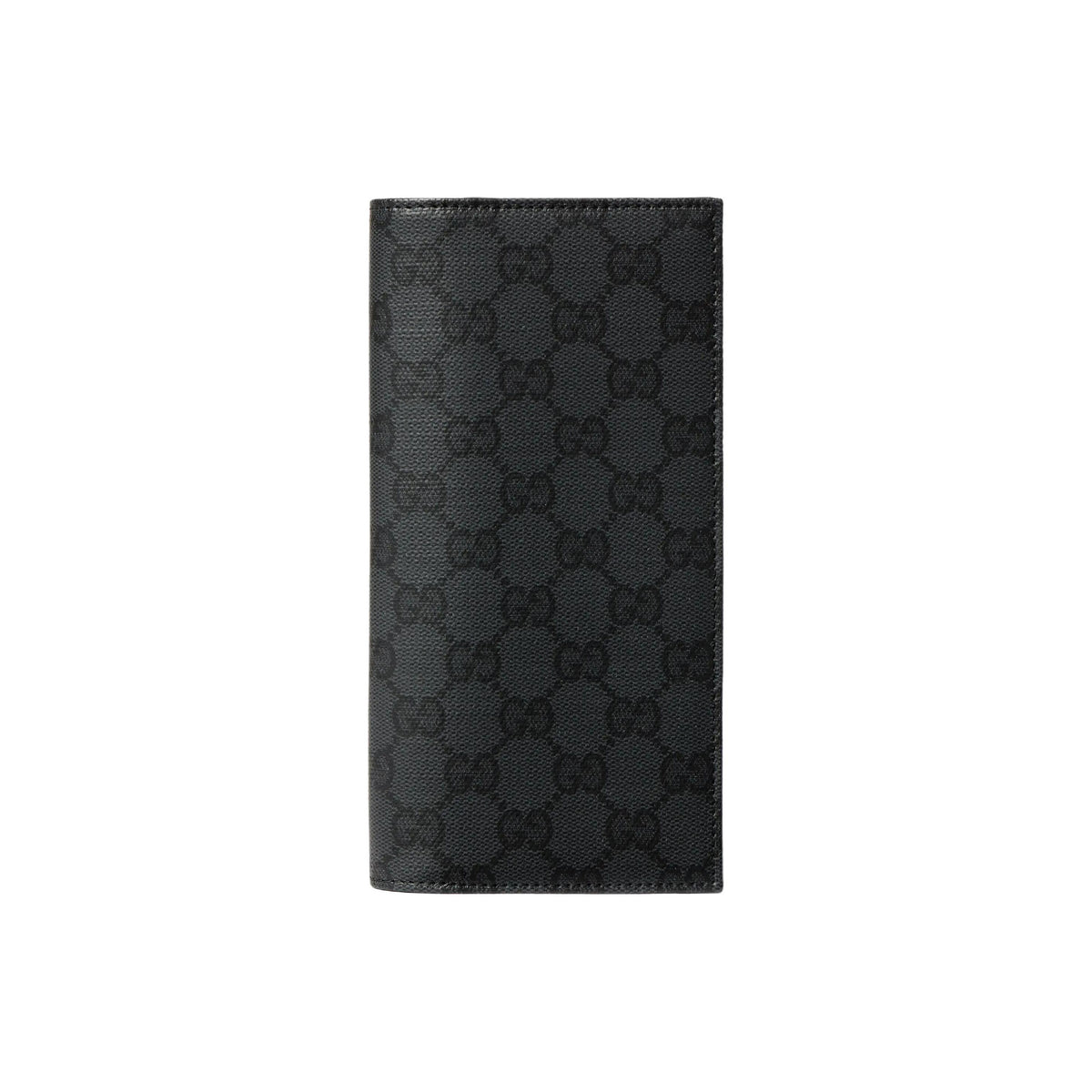 GUCCI Essence Classic Men's Black Coated Canvas & Leather Wallet | 876441