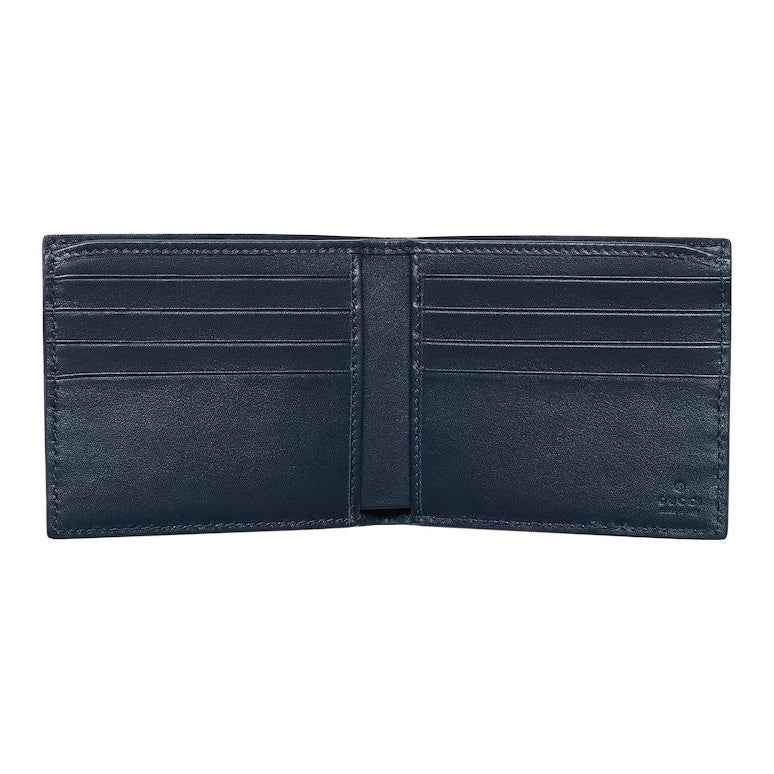 GUCCI GG Supreme Chinese New Year Men's Dark Blue Wallet | 853434