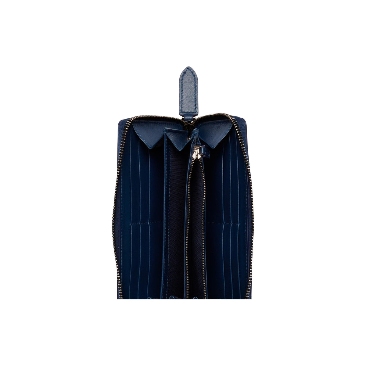 GUCCI Chinese New Year Men's Dark Blue Leather Wallet | 855680