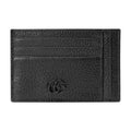 GUCCI Marmont Men's Black Leather Double G Card Holder | 722734