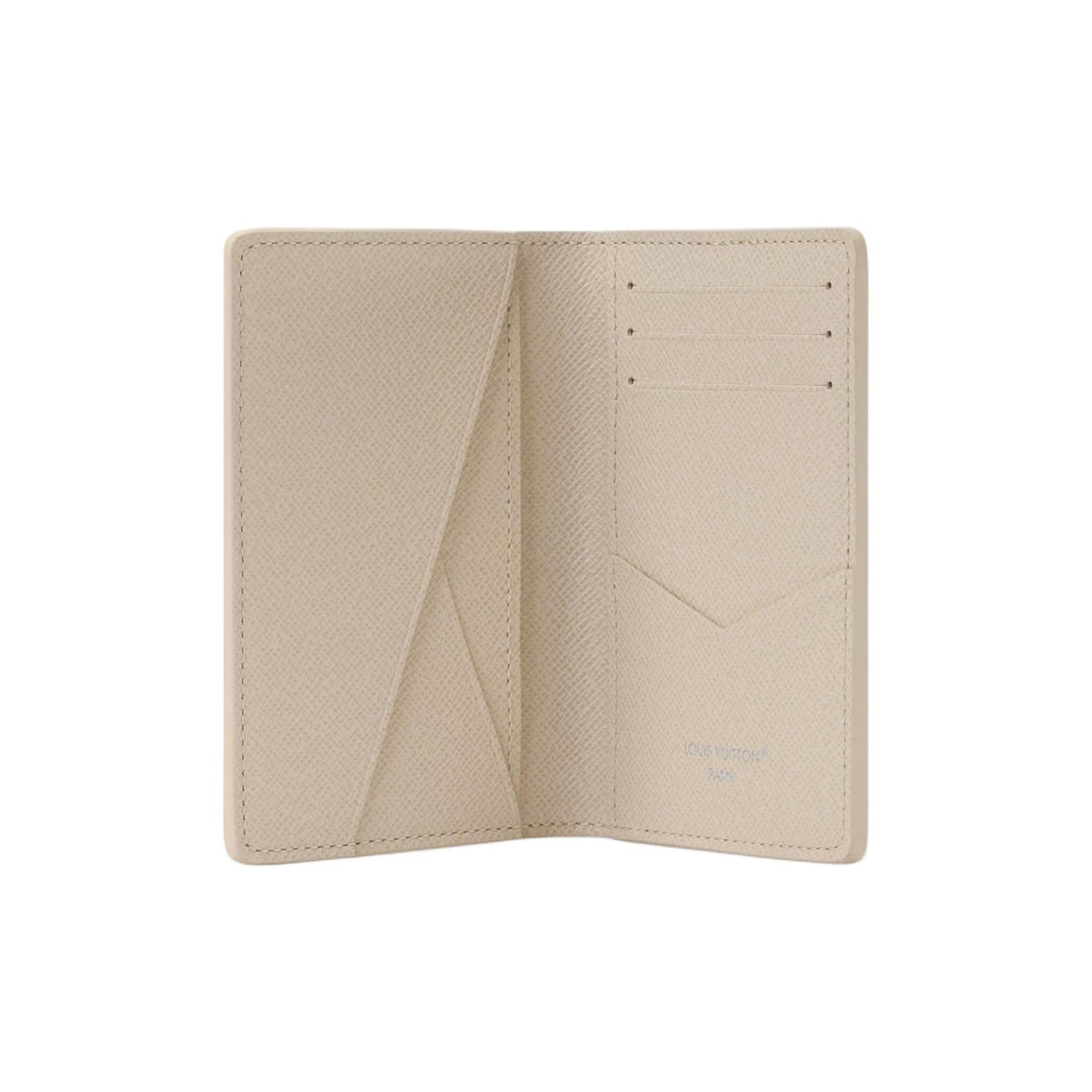 LOUIS VUITTON Pocket Organizer Beige Monogram Coated Canvas Card Holder with Equestrian Print M3A610