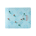 LOUIS VUITTON Multiple Sky Blue Coated Canvas Wallet with Ice Hockey Print M3A546