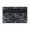 LOUIS VUITTON Double Black and Gray Monogram Coated Canvas Card Holder with Climbing Print M3A687