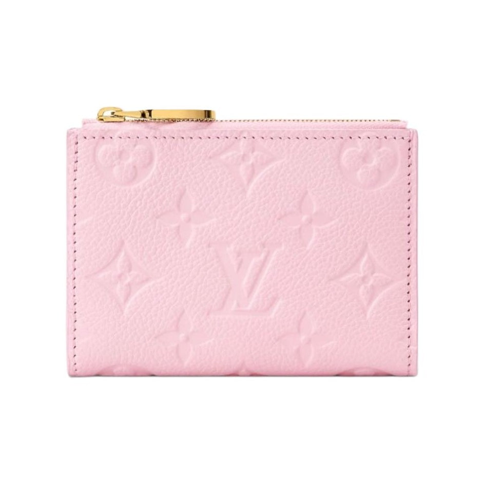 LOUIS VUITTON Lisa Monogram Empreinte Leather Wallet - Confetti Pink - M28972
