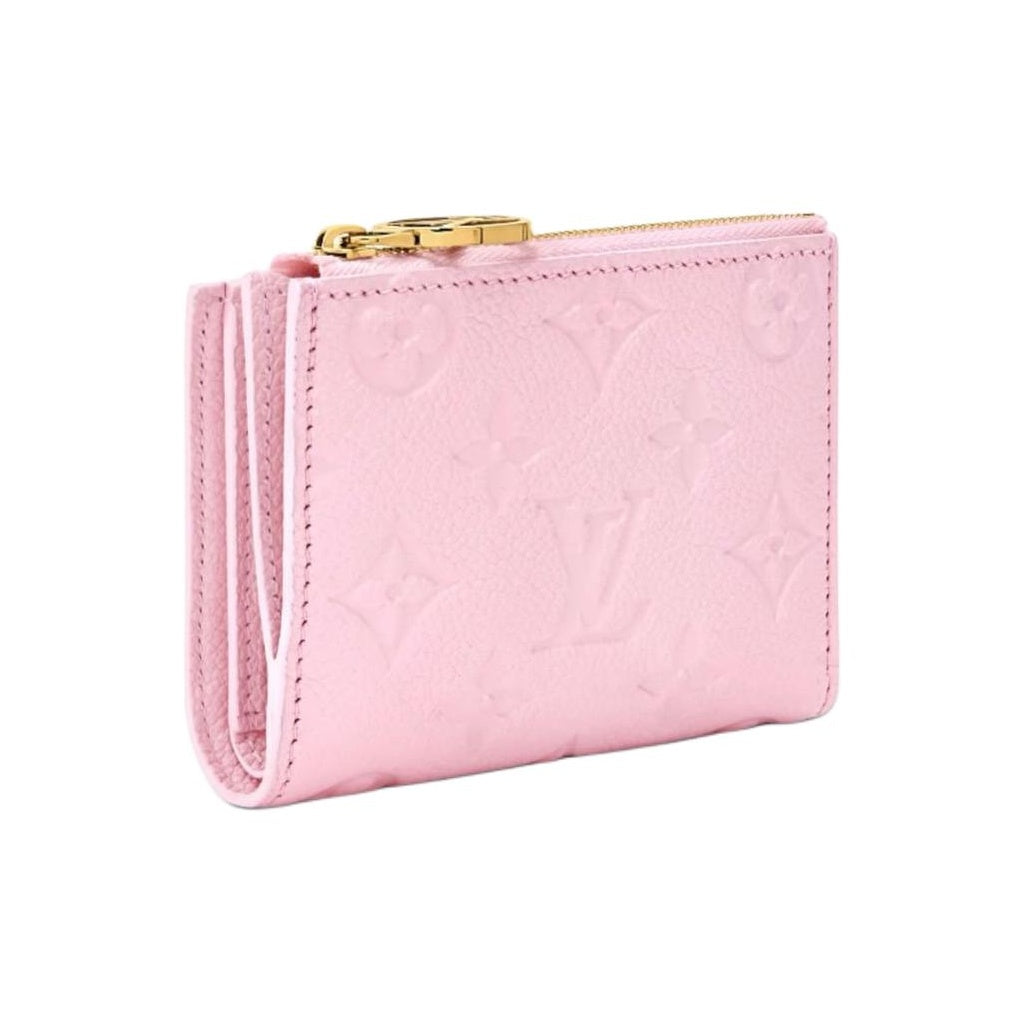 LOUIS VUITTON Lisa Monogram Empreinte Leather Wallet - Confetti Pink - M28972