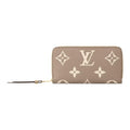 LOUIS VUITTON Zippy Women's Off-White Monogram Empreinte Leather Wallet M69794