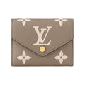 LOUIS VUITTON Victorine Women's Monogram Empreinte Leather Snap Wallet M81861