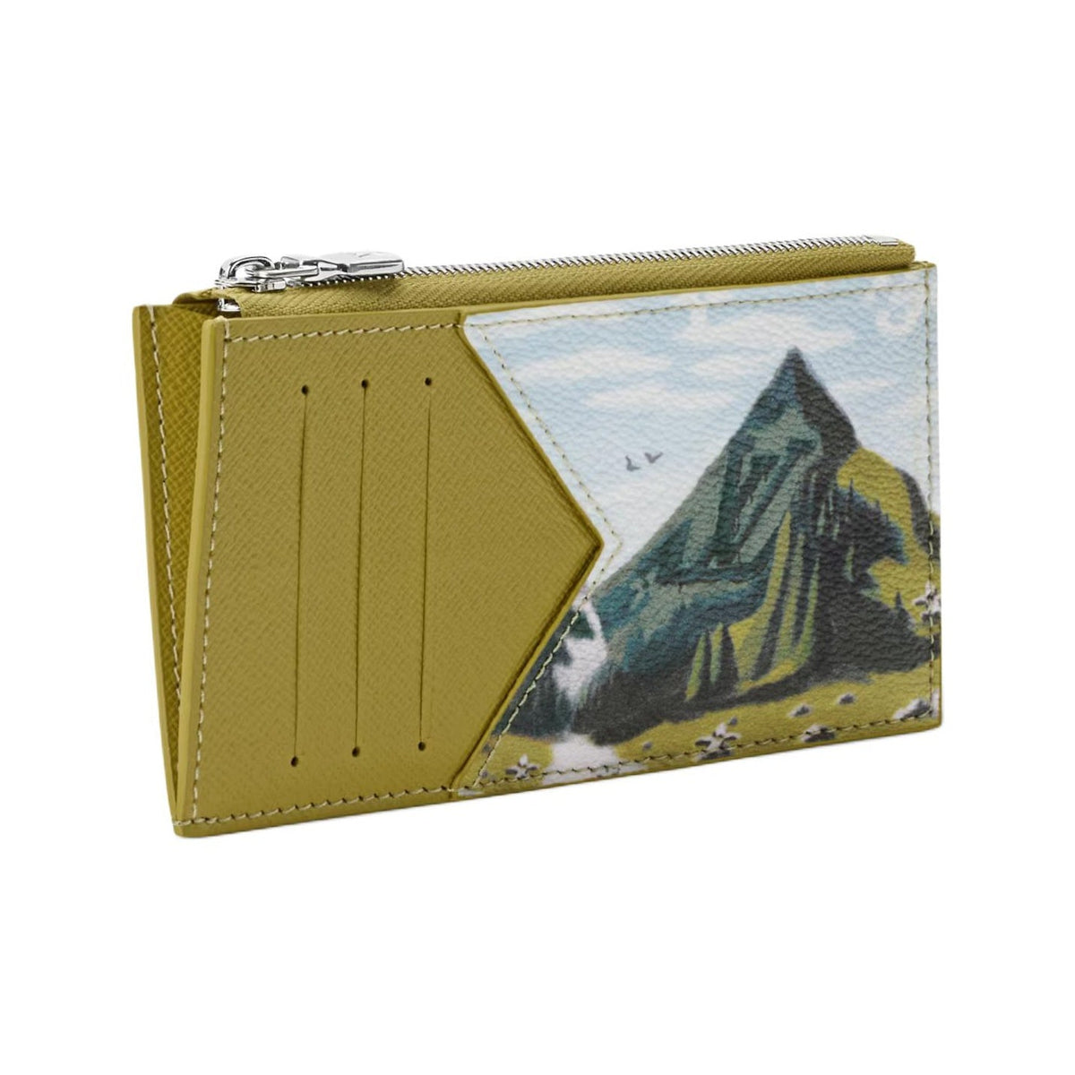 LOUIS VUITTON Men's Green Monogram Highland Canvas Card Holder M29708