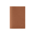 LOUIS VUITTON Men's Brown Waxed Calfskin Passport Holder M2A179