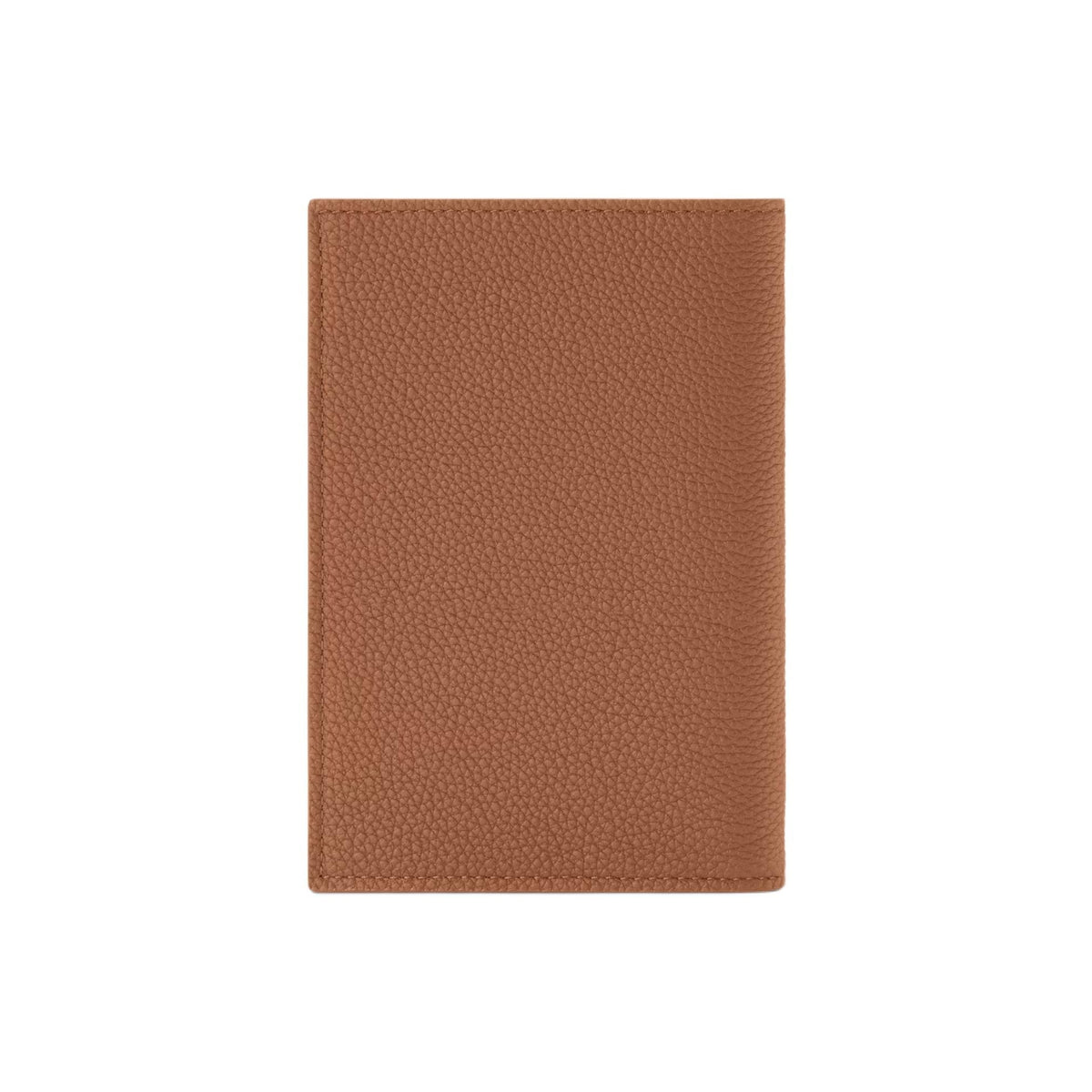 LOUIS VUITTON Men's Brown Waxed Calfskin Passport Holder M2A179