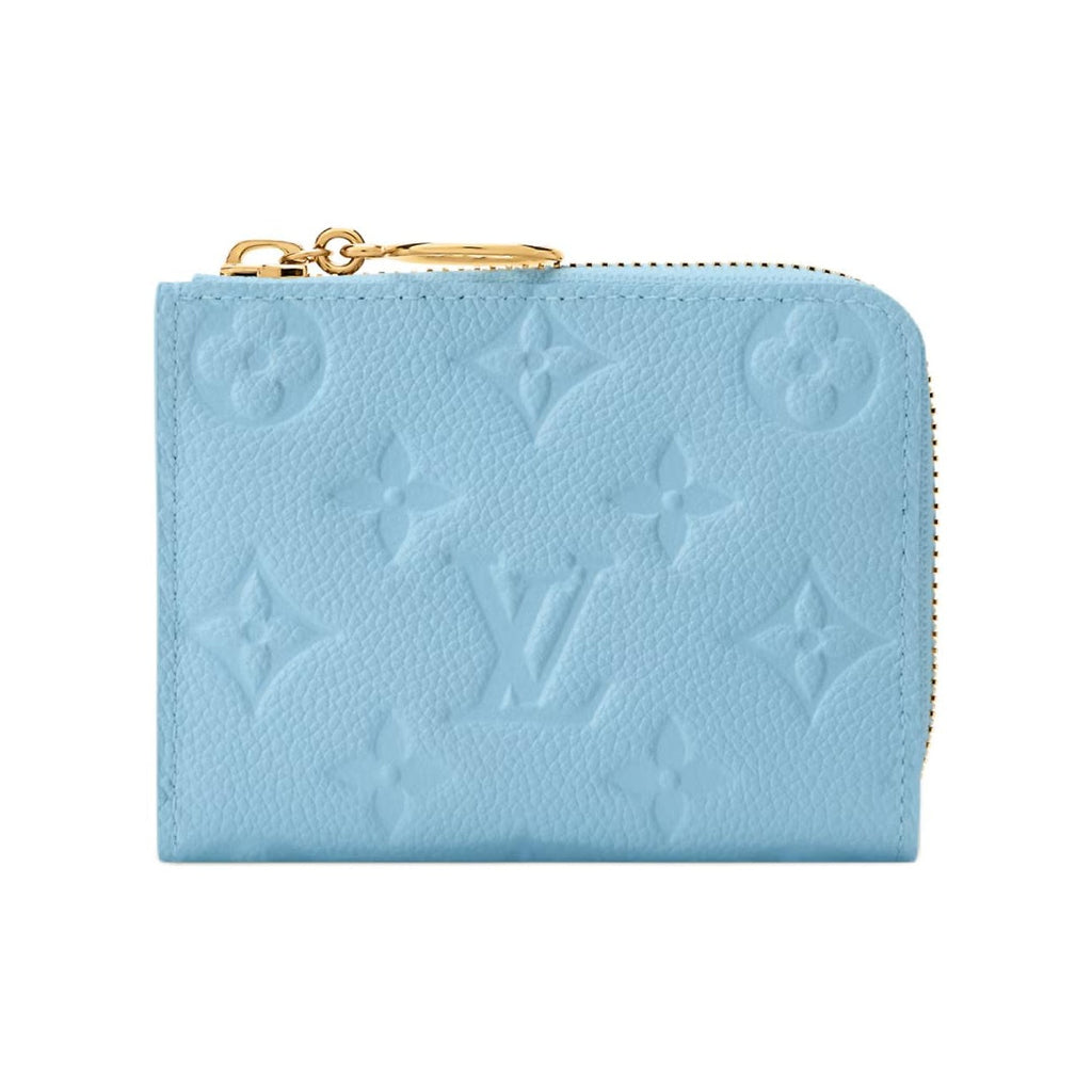 LOUIS VUITTON Noa Women's Grape Blue Cowhide Leather Wallet Japan Exclusive M27669