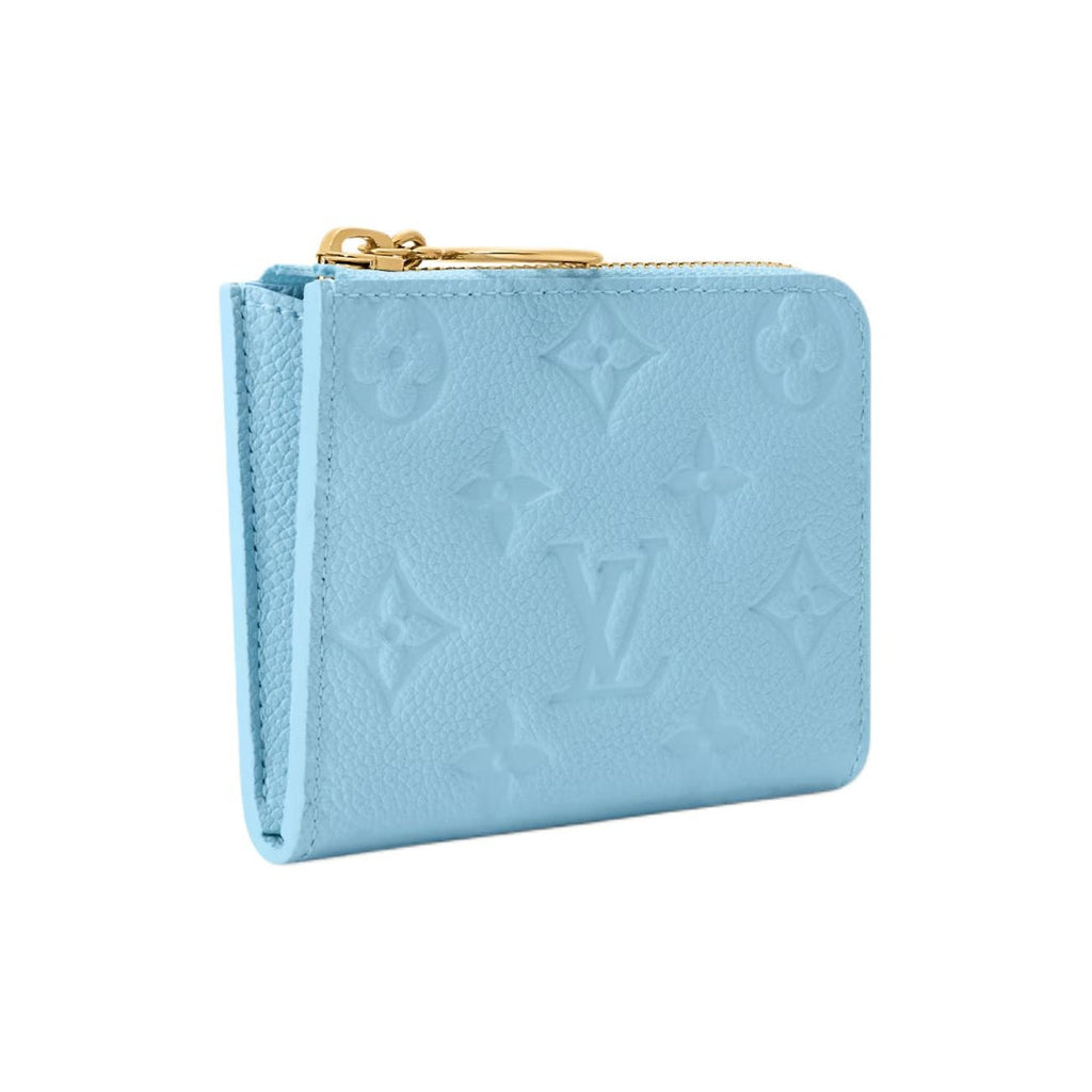 LOUIS VUITTON Noa Women's Grape Blue Cowhide Leather Wallet Japan Exclusive M27669
