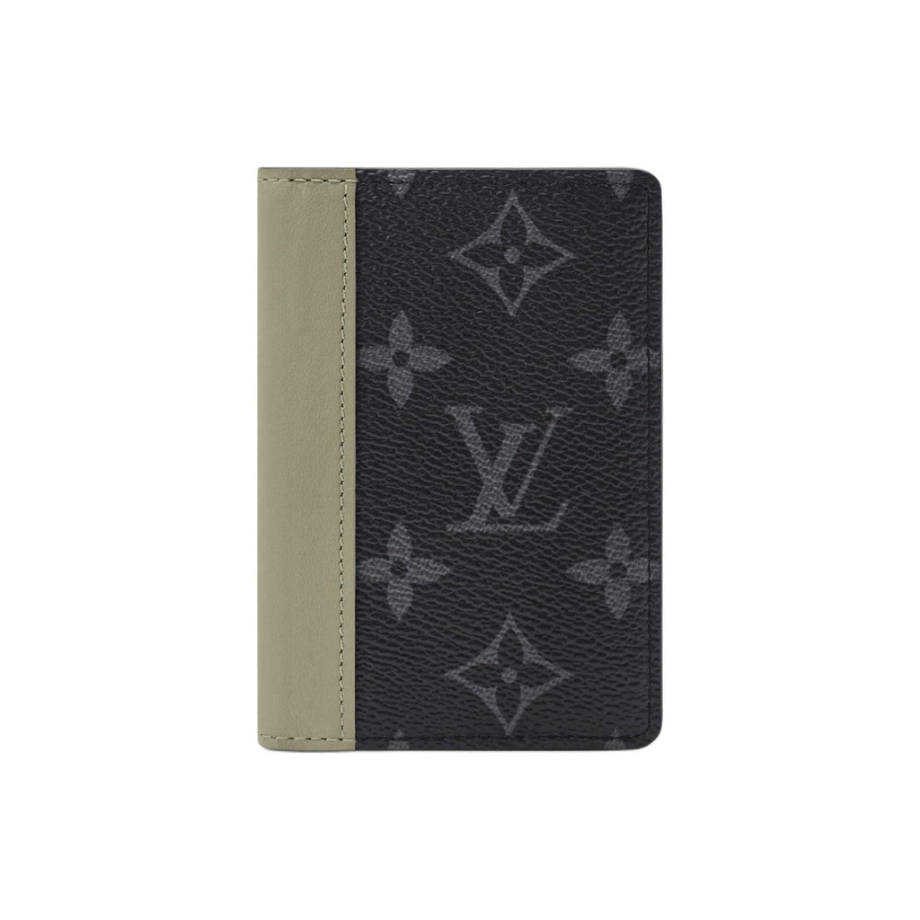 LOUIS VUITTON Monogram Eclipse Pocket Organizer - Khaki Green - M28642