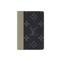 LOUIS VUITTON Monogram Eclipse Pocket Organizer - Khaki Green - M28642