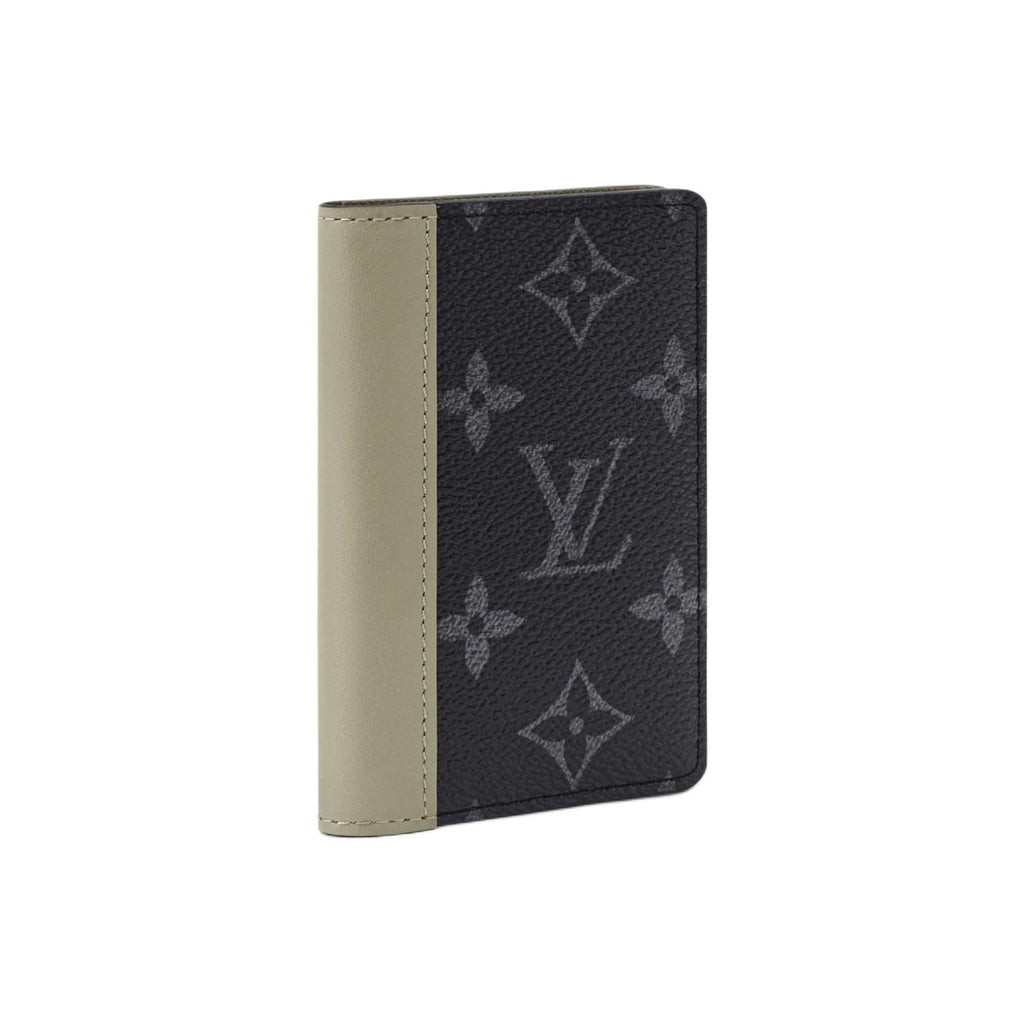LOUIS VUITTON Monogram Eclipse Pocket Organizer - Khaki Green - M28642