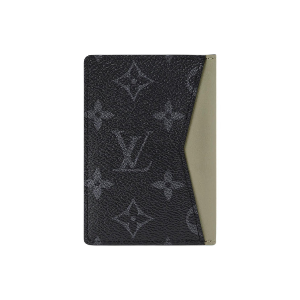 LOUIS VUITTON Monogram Eclipse Pocket Organizer - Khaki Green - M28642