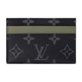 LOUIS VUITTON Men's Double Monogram Eclipse Card Holder - Khaki Green - M29768