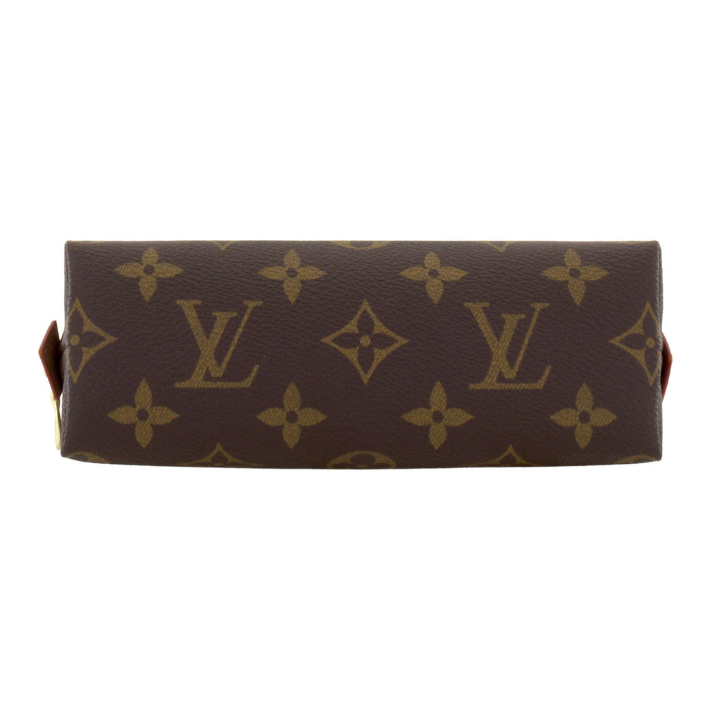 LOUIS VUITTON Women's Monogram Canvas Cosmetic Pouch - Brown - M47515
