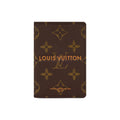 LOUIS VUITTON Pocket Organizer Calfskin Card Holder - Brown and Ochre Yellow - M2A495