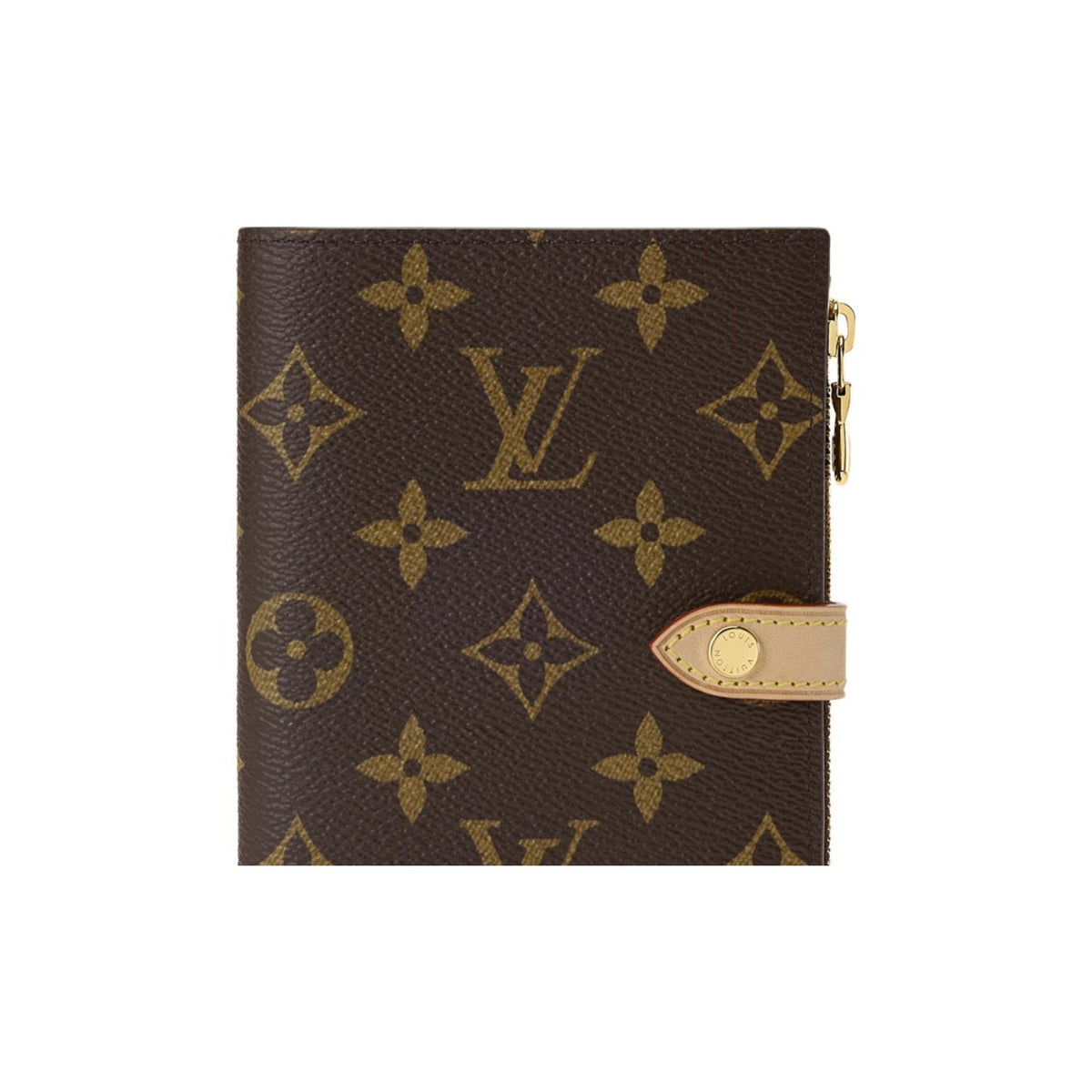 LOUIS VUITTON Monogram Coated Canvas Passport Holder - Brown - M29550