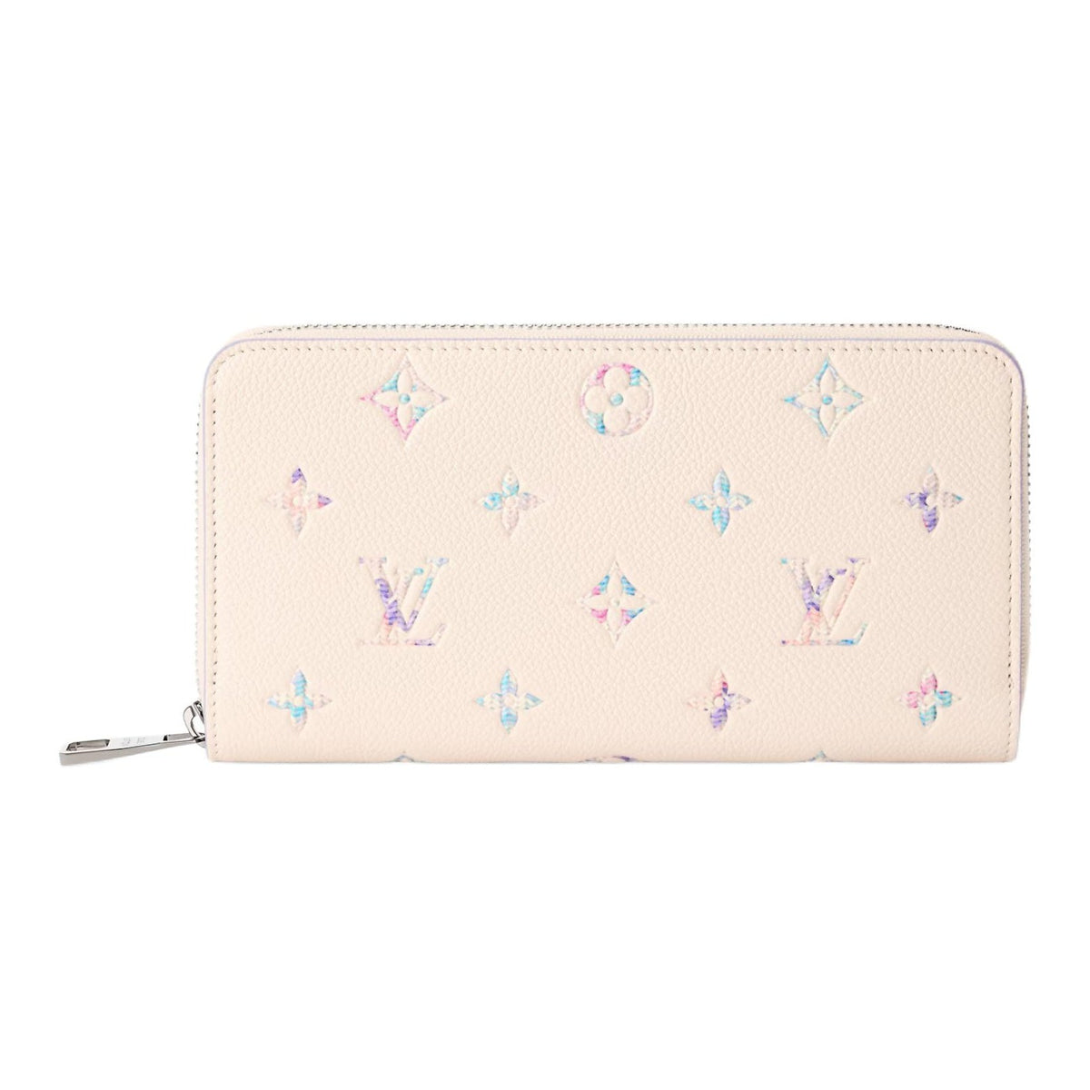 LOUIS VUITTON Zippy Gradient Print Leather Wallet - Quartz - M2A358