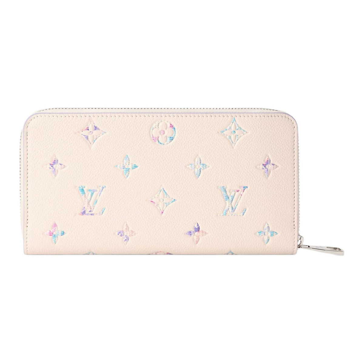 LOUIS VUITTON Zippy Gradient Print Leather Wallet - Quartz - M2A358