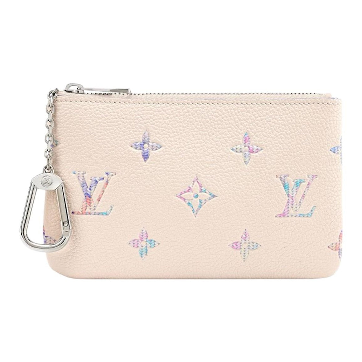 LOUIS VUITTON Monogram Gradient Leather Key Pouch - Small Light Pink - M2A005