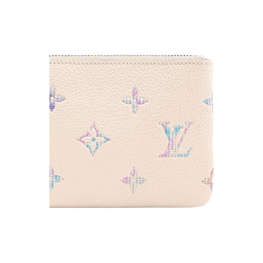 LOUIS VUITTON Monogram Gradient Leather Key Pouch - Small Light Pink - M2A005