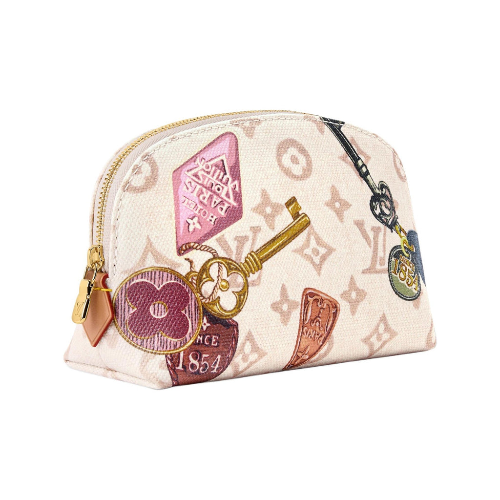 LOUIS VUITTON Monogram Dune Cosmetic Pouch - Small Beige - M28956