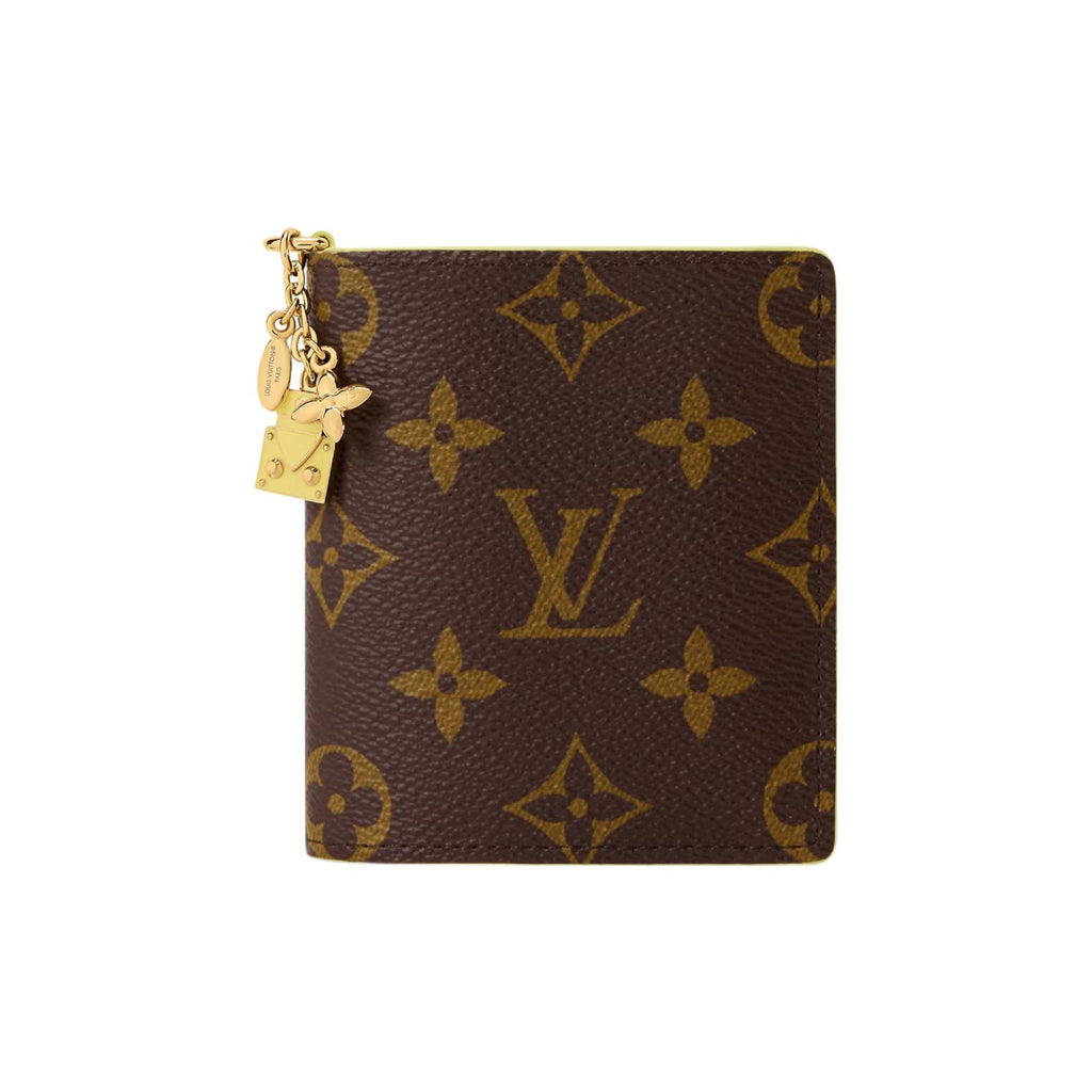 LOUIS VUITTON CHARMS Two-Tone Coated Canvas Wallet - Brown - M29791
