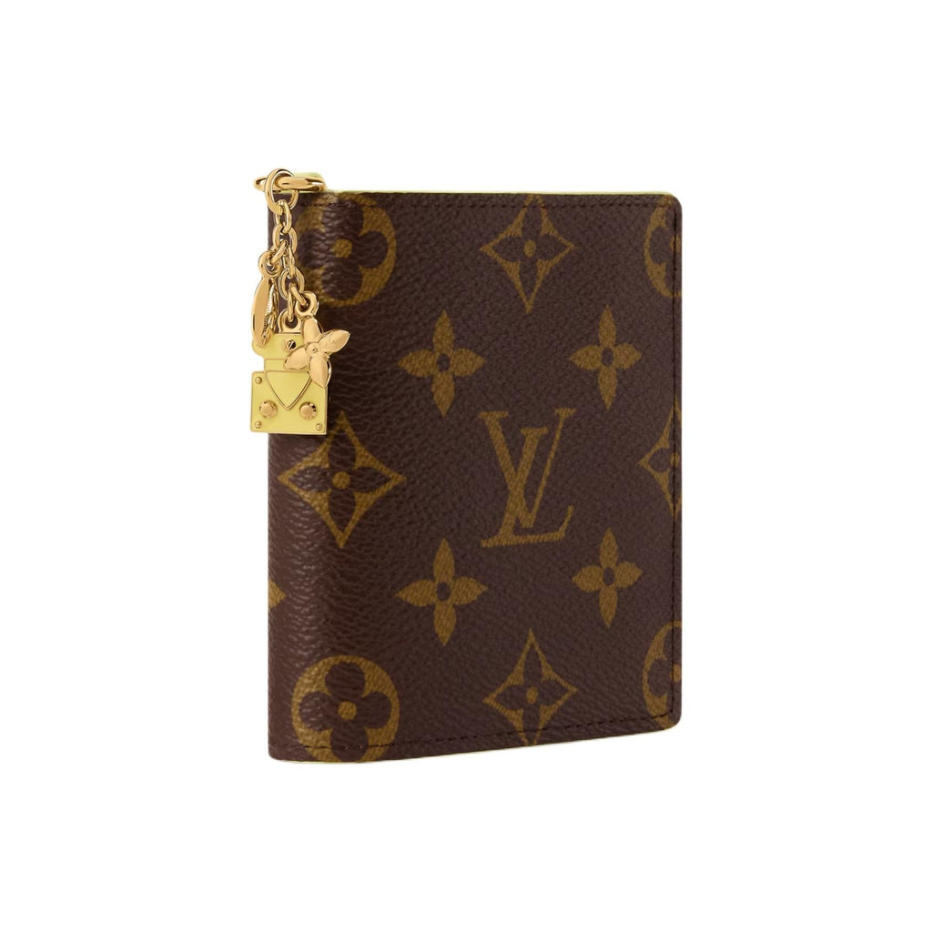 LOUIS VUITTON CHARMS Two-Tone Coated Canvas Wallet - Brown - M29791