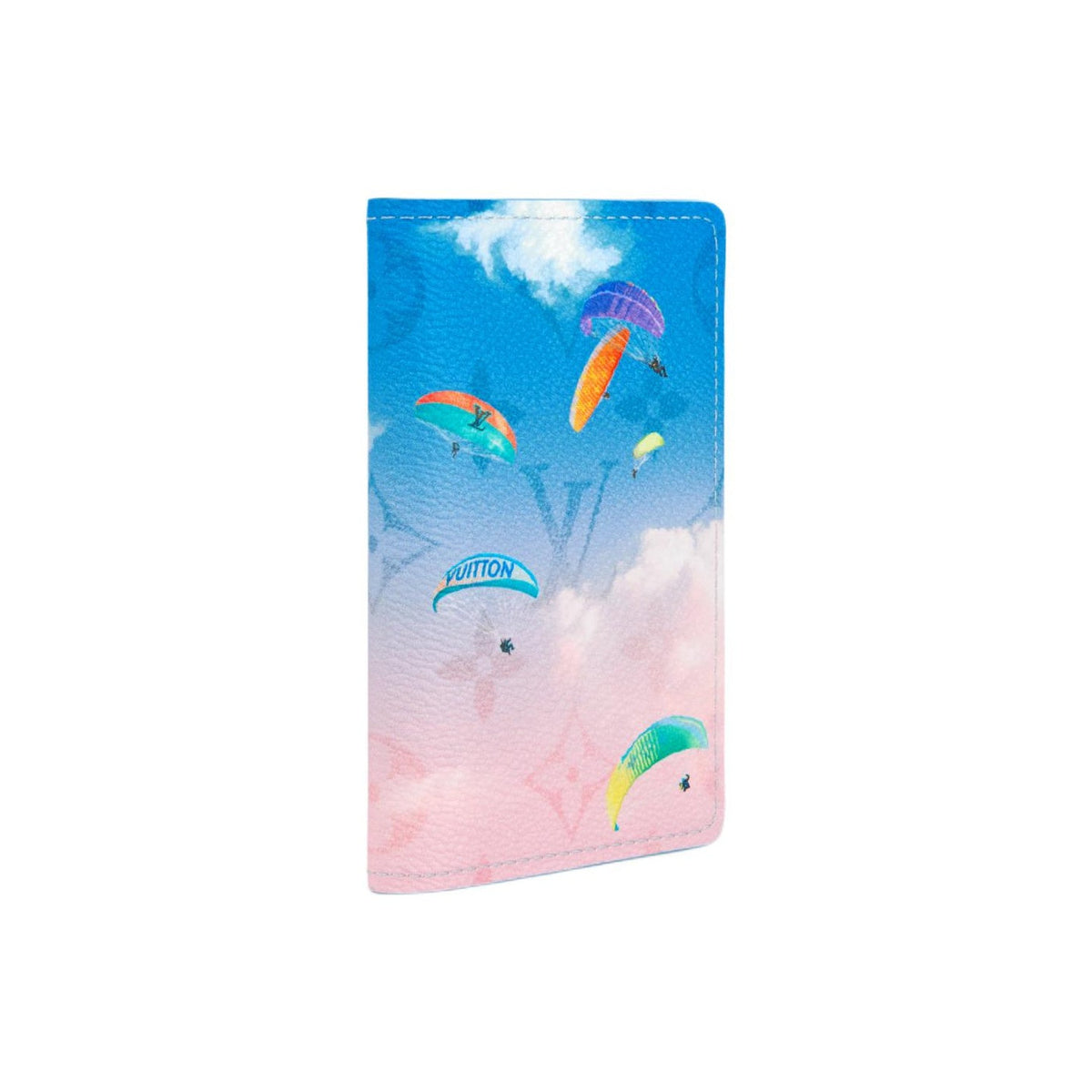 LOUIS VUITTON Pocket Organizer Paragliding Monogram Card Holder - Blue and Pink - M28811