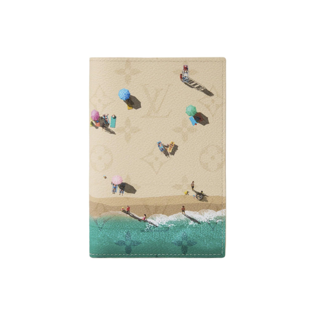LOUIS VUITTON Beach Landscape Monogram Passport Holder - Sand - M2A349