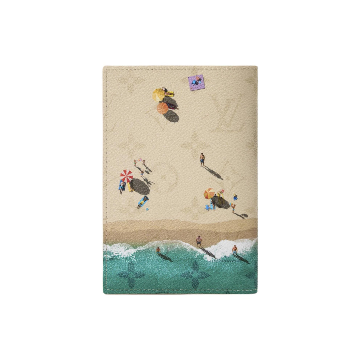 LOUIS VUITTON Beach Landscape Monogram Passport Holder - Sand - M2A349