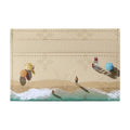 LOUIS VUITTON DOUBLE Beach Print Monogram Card Holder - Sand - M2A350