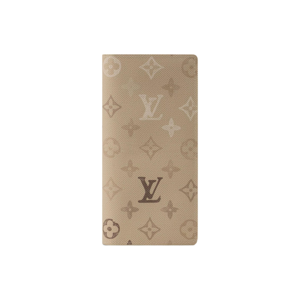 LOUIS VUITTON Brazza Monogram Surplus Coated Canvas Wallet - Sand Beige - M29257
