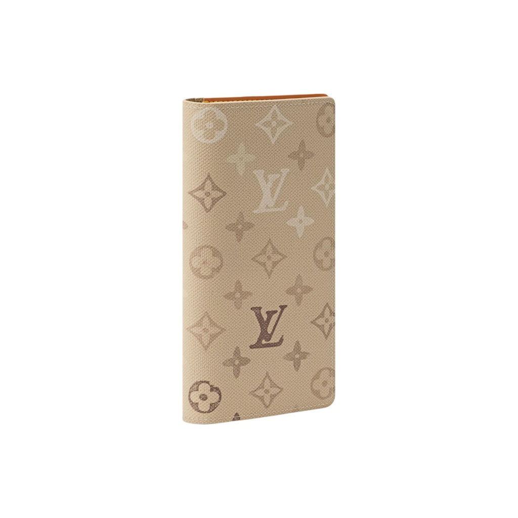 LOUIS VUITTON Brazza Monogram Surplus Coated Canvas Wallet - Sand Beige - M29257