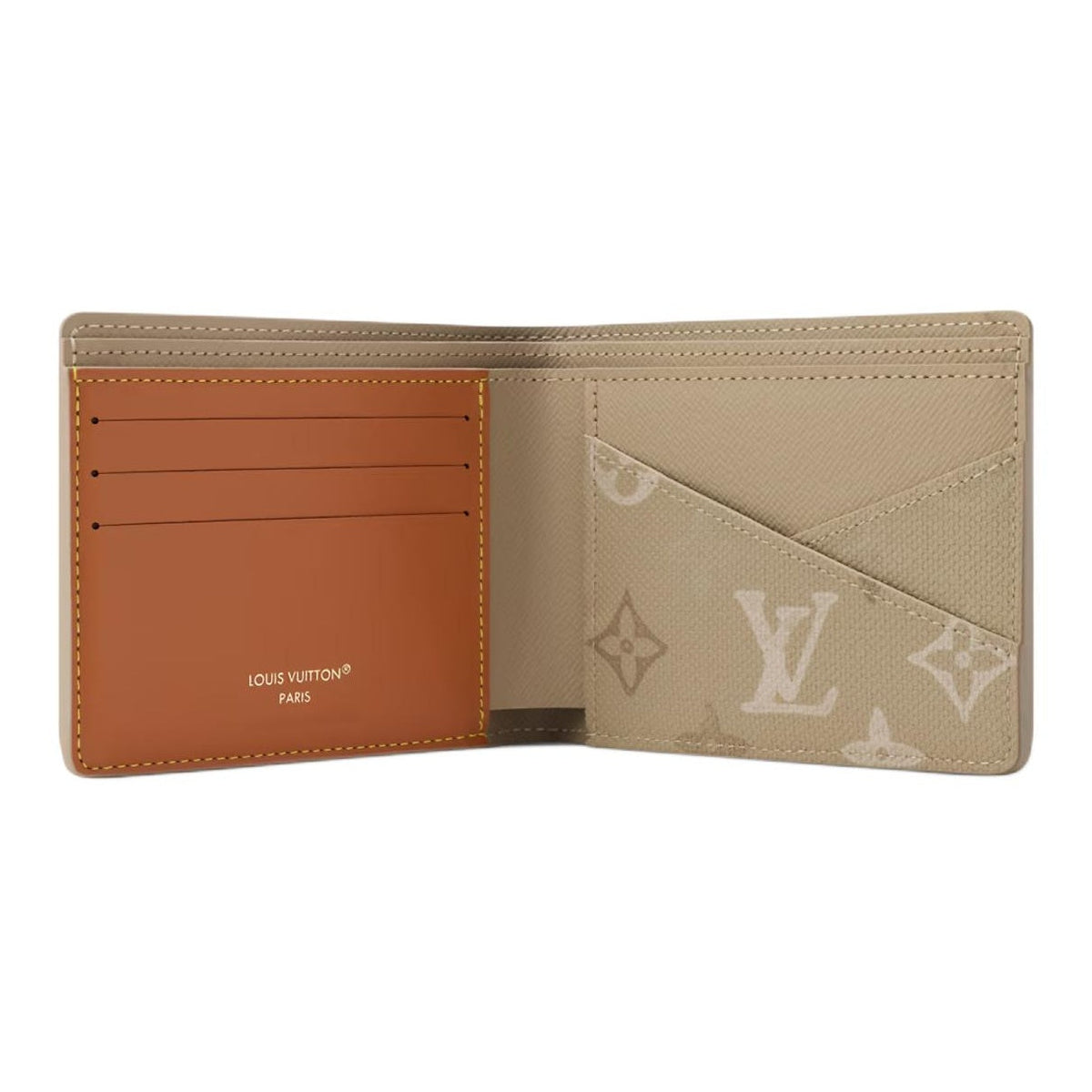 LOUIS VUITTON Multiple Monogram Surplus Coated Canvas Wallet - Sand - M29265