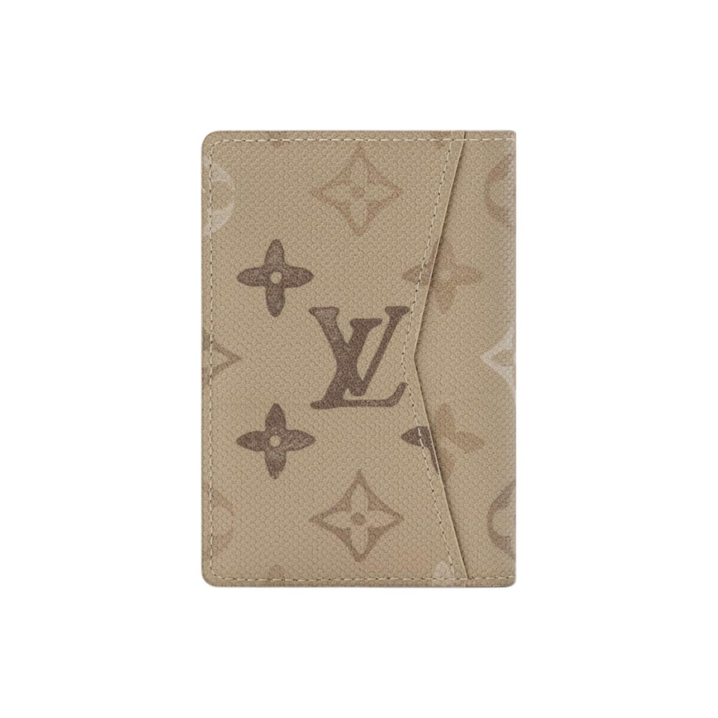 LOUIS VUITTON Monogram Surplus Coated Canvas Card Holder - Sand - M29256