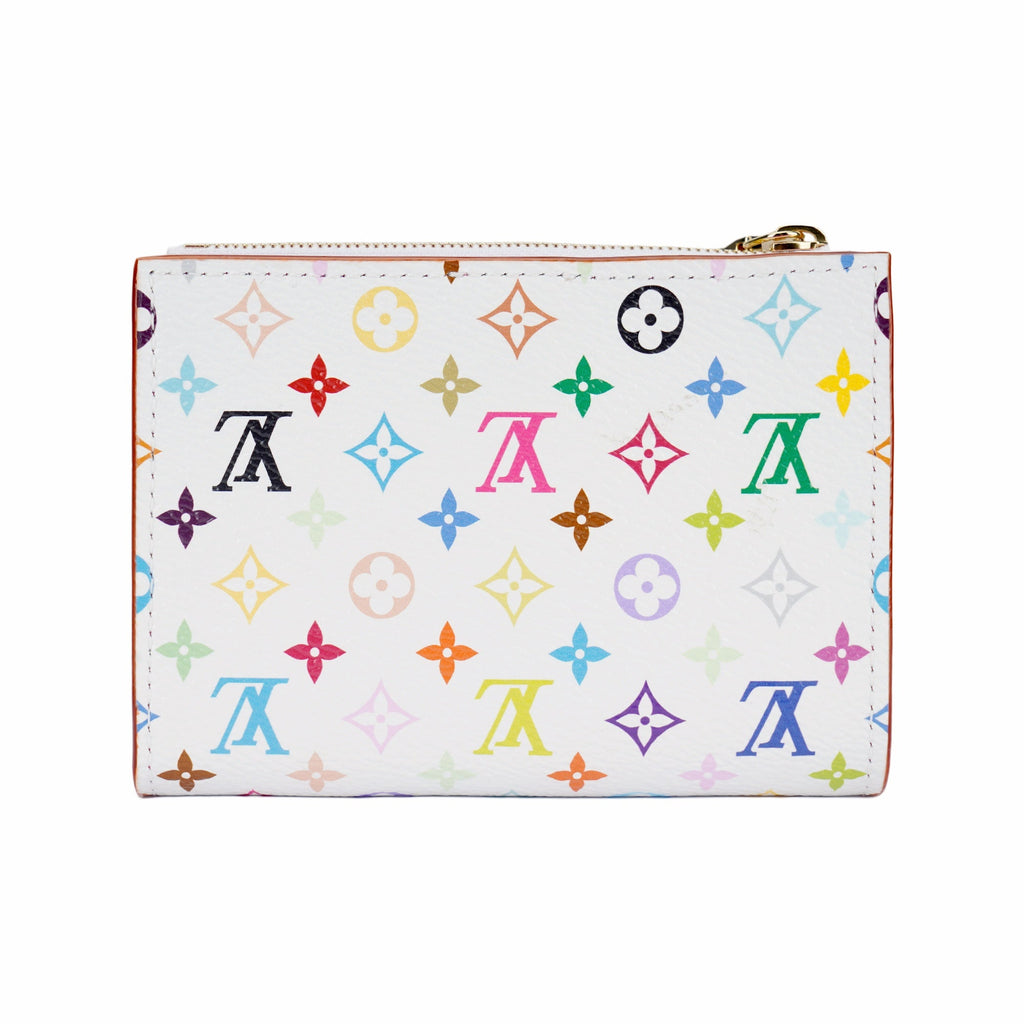 LOUIS VUITTON x Takashi Murakami Lisa Multicolor Monogram Wallet - White - M27736