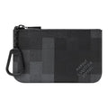 LOUIS VUITTON Damoflage Coated Canvas Key Pouch - Black - M28666
