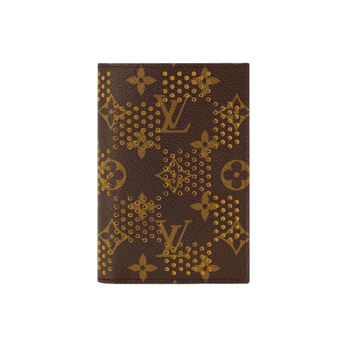 LOUIS VUITTON Monogram Grid Coated Canvas Passport Holder - Brown - M29285