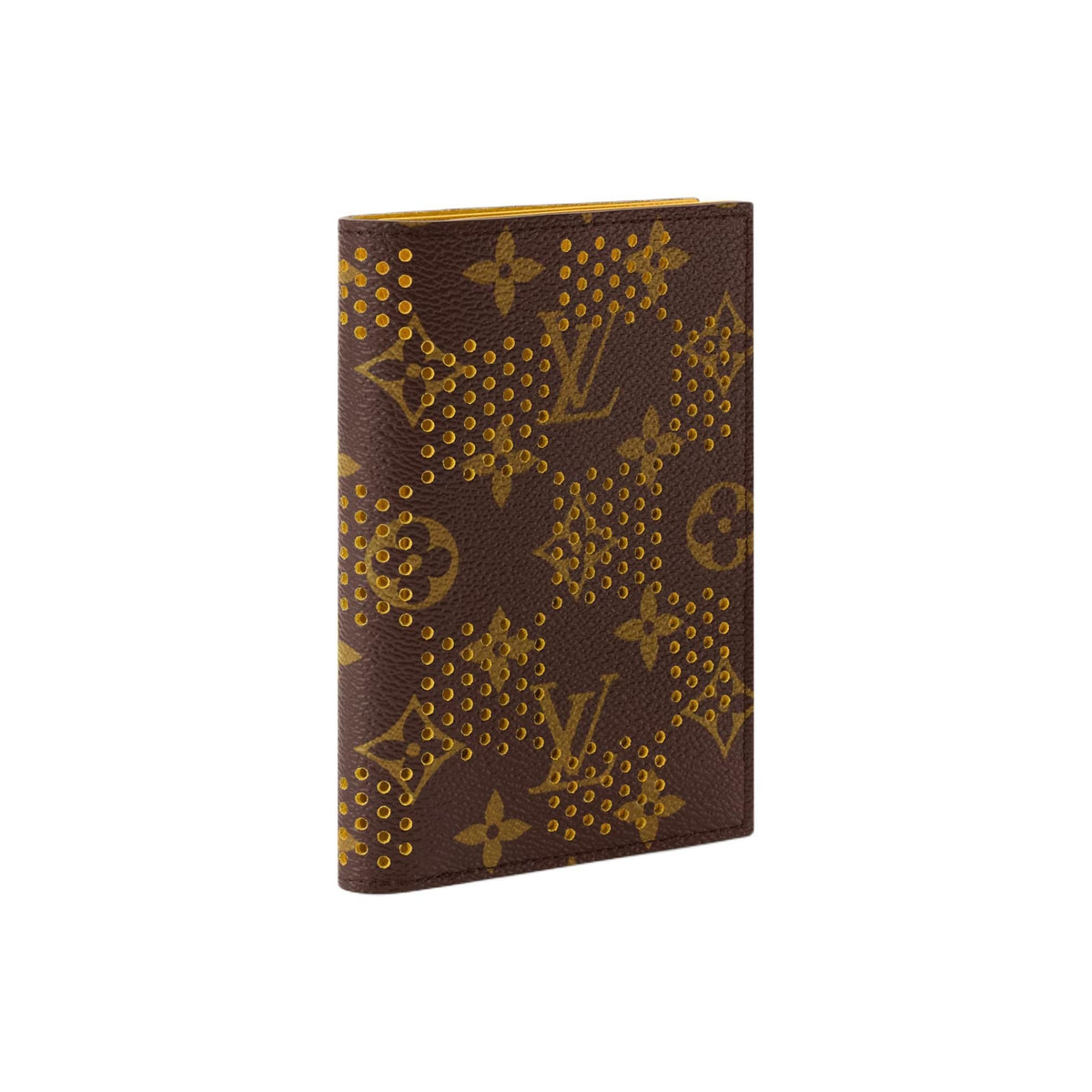 LOUIS VUITTON Monogram Grid Coated Canvas Passport Holder - Brown - M29285