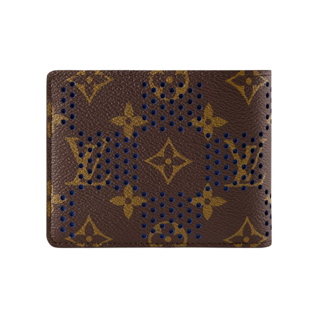 LOUIS VUITTON Monogram Grid Coated Canvas Passport Holder - Brown - M29292