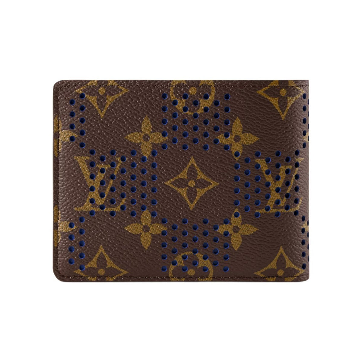 LOUIS VUITTON Monogram Grid Coated Canvas Passport Holder - Brown - M29292